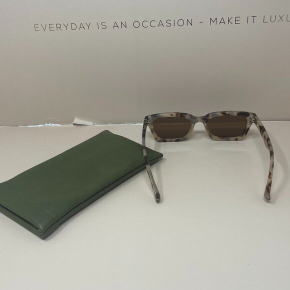 (NWT) Aire | Sculptor Sunglasses in Cookie Tort - Picture 3 of 5